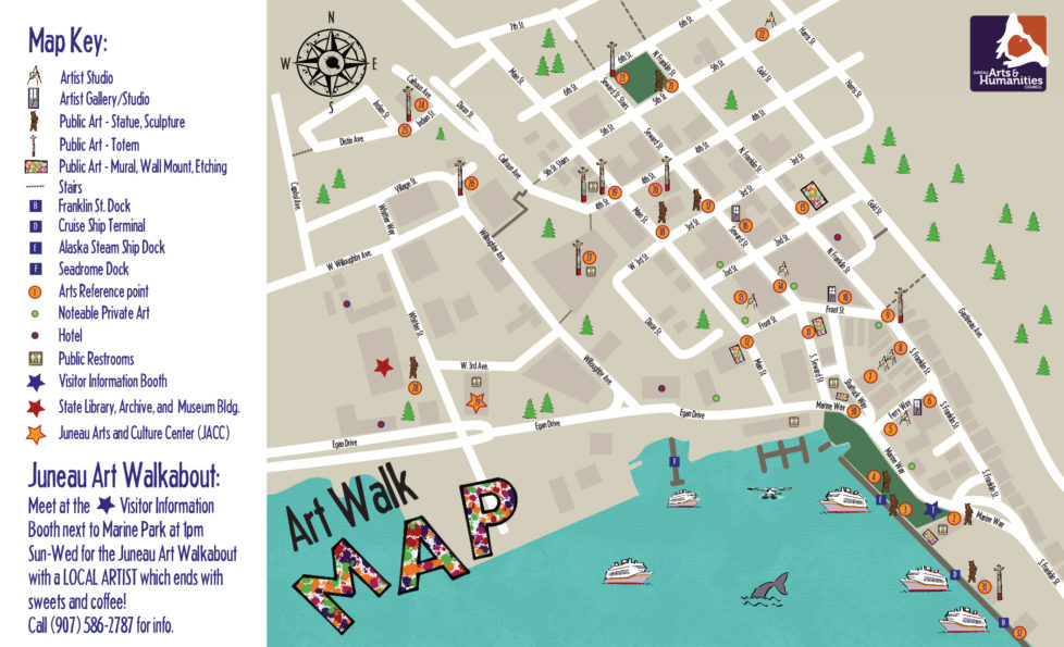 tourist map juneau