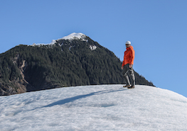 Photo of Standing on the glacier small