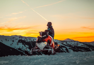 Photo of Mountain Sunset