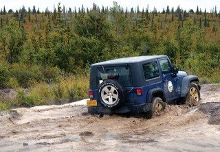 Photo of Offroad Jeep in Mud