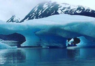 Photo of incredible glacier views