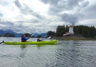 Kayaking in Sitka, Alaska