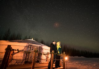 Photo of Fairbanks Night Mush and Aurora Viewing