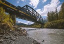 Photo of Chugach_train_crossing_bridge