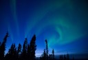 Photo of Fairbanks Aurora Tour Blue Sky Aurora