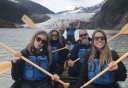 Photo of Juneau Mendenhall Lake Canoe Adventure Tour Group Photo