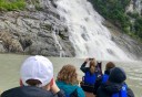 Photo of Juneau Mendenhall Lake Canoe Adventure Tour Waterfall