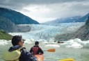 Photo of Mendenhall Glacier and Kayakers