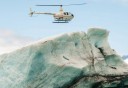 Photo of Seward Glacier Landing Iceberg