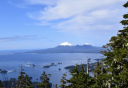 Photo of Sitka Sound with mountains