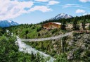 Photo of Skagway White Pass Summit and Beyond Tour Suspension Bridge