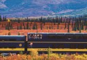 Photo of Train Fall Field Alaska Railroad