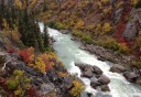 Photo of Tutshi River in Yukon Territory