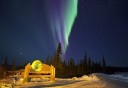 Photo of arctic circle aurora