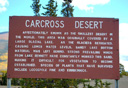 Photo of carcross desert sign