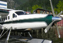 Photo of floatplane close
