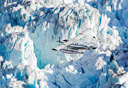 Photo of flying over juneau glacier
