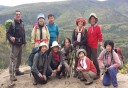 Photo of happy hikers