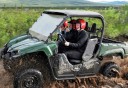Photo of having a blast riding through mud