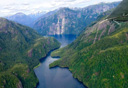 Photo of misty fjords