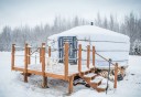 Photo of mongolian style yurt