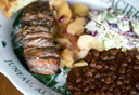 Photo of salmon feast taku lodge