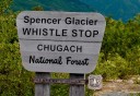 Photo of the spencer glacier whistle stop