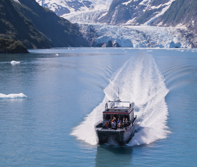 Photo of Boat Whittier Glacier