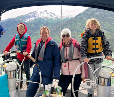 Photo of Family Sailing Skagway