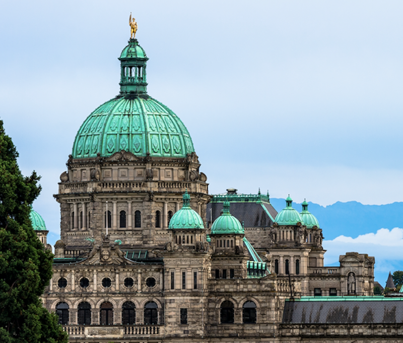 Photo of Victoria Legislative Building