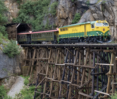 Photo of White Pass Bridge Train