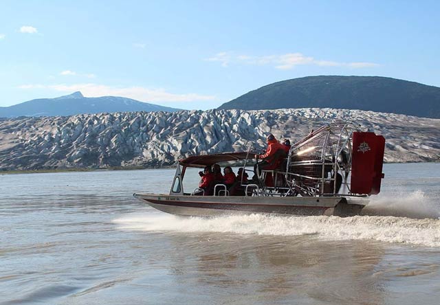 Photo of airboat on the taku river thumbnail