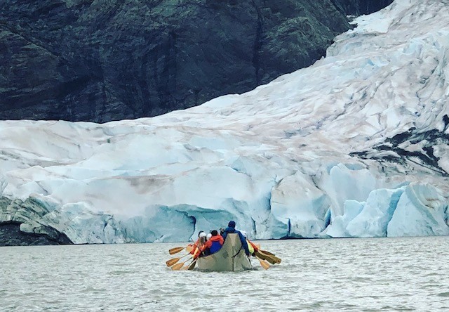 Photo of Juneau Mendenhall Lake Canoe Adventure Tour