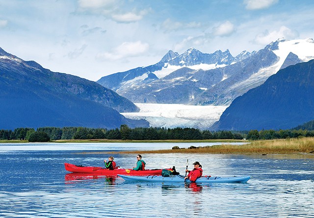 Mendenhall Glacier View