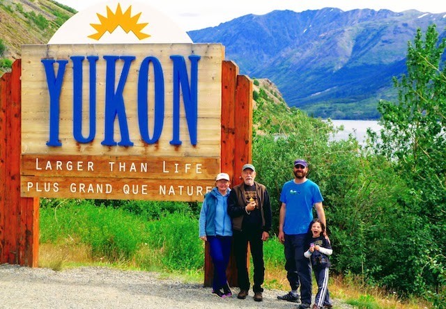 Photo of Skagway Yukon Sign