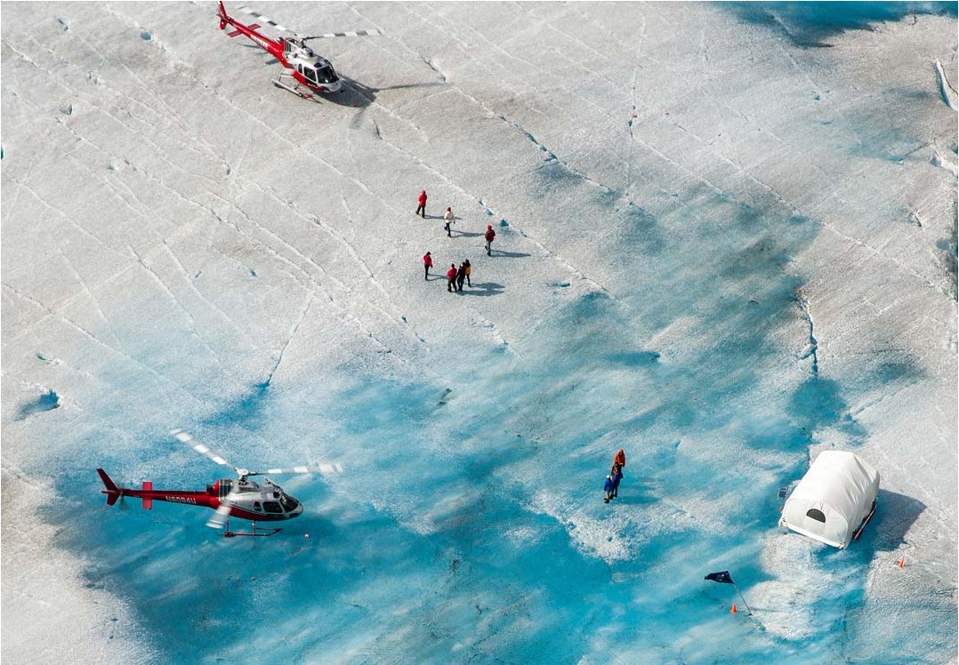 alaska glacier helicopter tour price