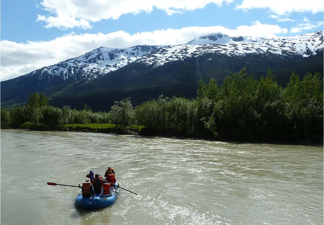 taiya river float