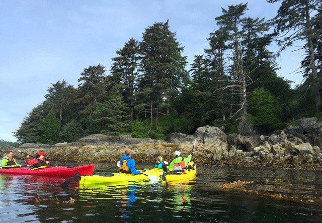 sitka harbor kayak